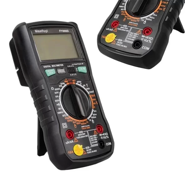 Fy890D Digital Multimetre Ölçü Aleti True Rms - Resim 3
