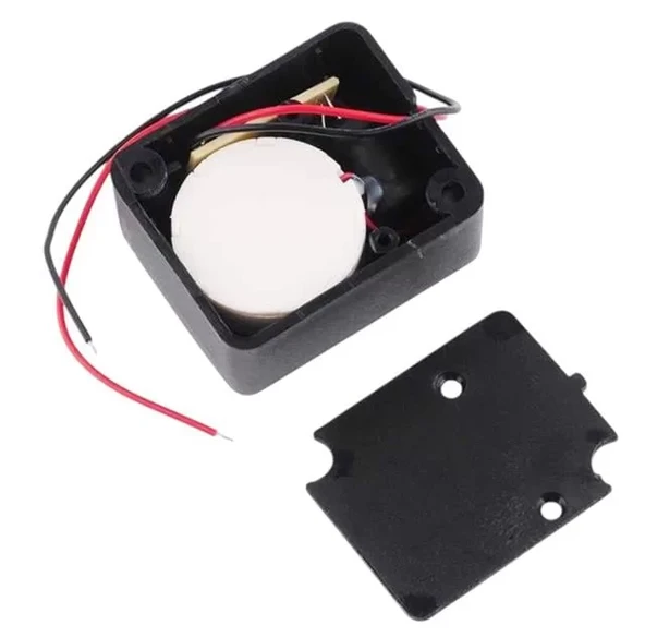 12 Volt Dc Devreli Kablolu Siren Ses Buzzer Ic-221A - Resim 2