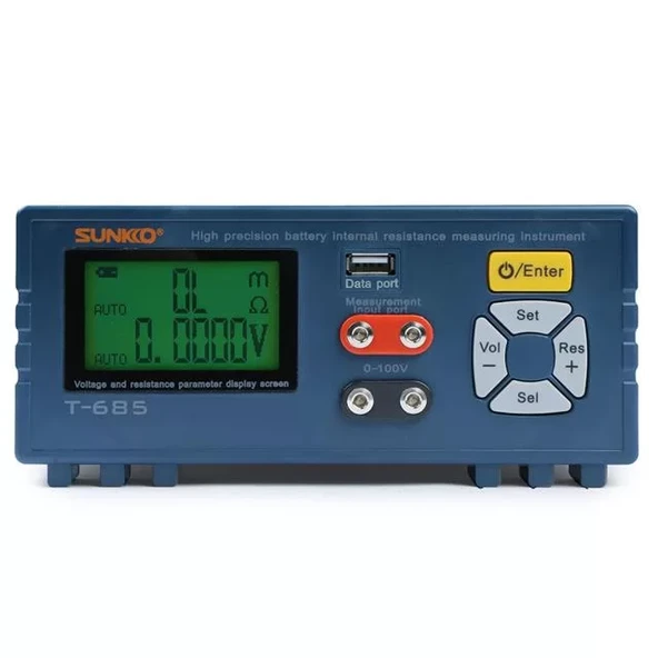Sunkko T-685 Batarya Pil - Direnç Test - Resim 3