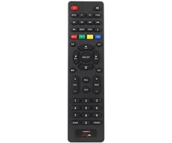 Korax Ip Uydu Alıcı Kumandası ürün görseli 1