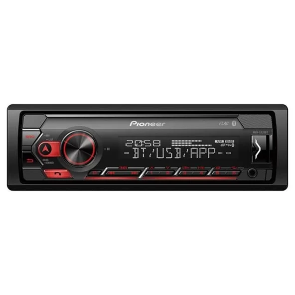 Mvh-S320Bt Usb-Fm-Aux-Mp3 Bluetooth'Lu Mekaniksiz Oto Teyp 4X50 Watt ürün görseli 1