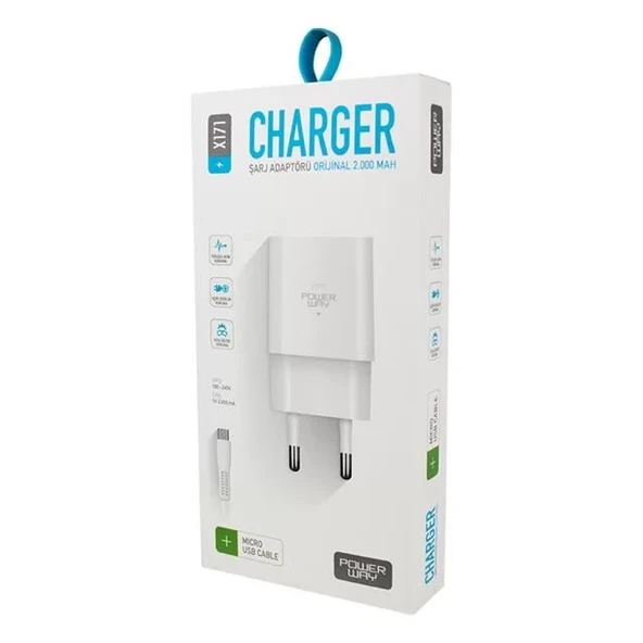 X-171 Micro Usb 2.1 Amper Aleti-Kablo - Resim 2
