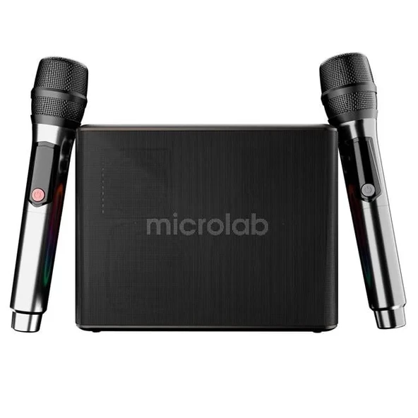 Microlab M60 Vega 100W Rgb 2 Adet Mikrofonlu Karaoke Hoparlör (15.000Mah Batarya) ürün görseli 1