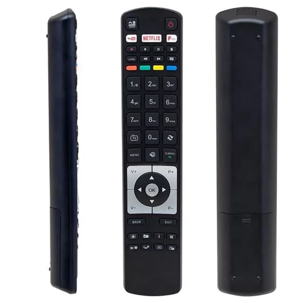 Rc 5118F Black Fplay Netflix-Youtube-Play Tuşlu Lcd-Led Tv Kumanda ürün görseli 1