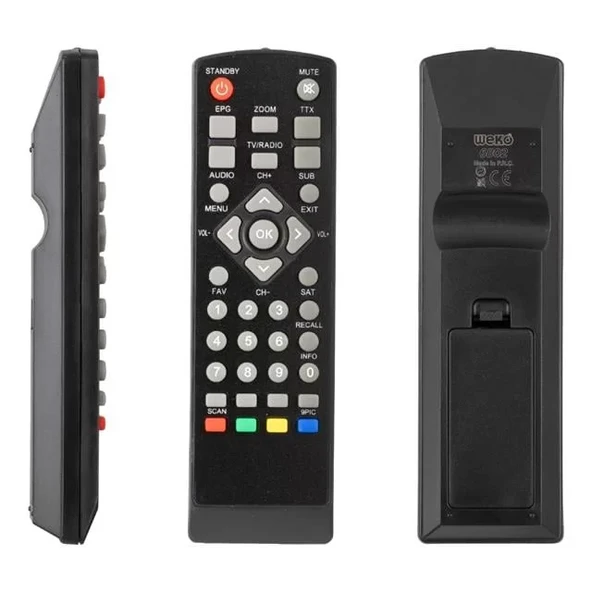 Sd - Digimaster Hector Scart - Korax Box - Hiremco Sd Wise Uydu Alıcı Kumandası ürün görseli 1