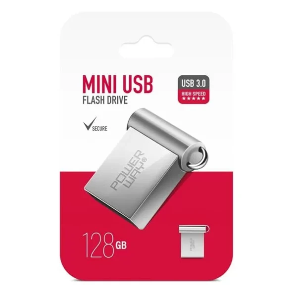 128Gb Metal Usb 3.0 Flash Bellek Yüksek Hızlı ürün görseli 1