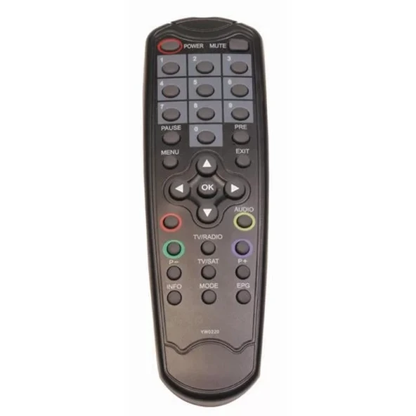 Yumatu X300-X200-X220-X100 Uydu Kumandası ürün görseli 1
