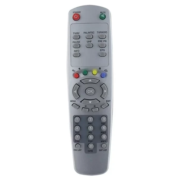 Techstar 7000 Unicell Uydu Alıcı Kumandası ürün görseli 1