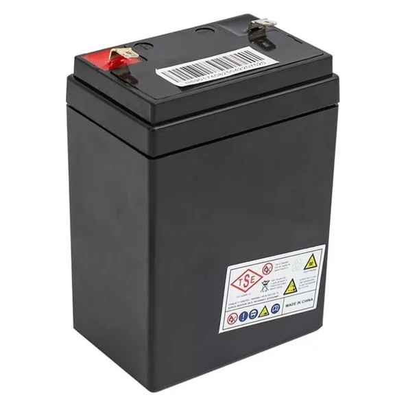 4 Volt 8 Amper Kuru Tip Akü Orb4-8 (68*45*95 Mm) - Resim 2