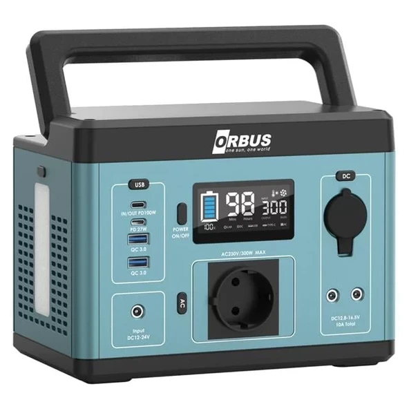 Ops-300 300 Watt Power Station Taşınabilir Güç Kaynağı İstasyonu (Lityum İyon) ürün görseli 1