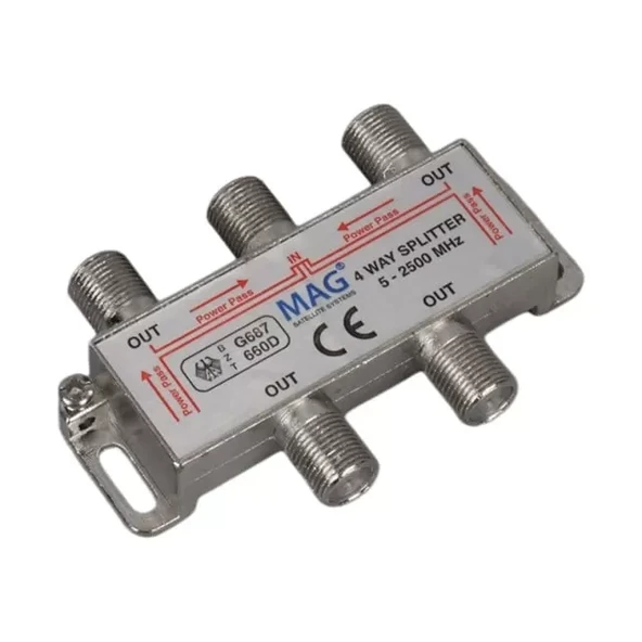 Mag 5-2500 Mhz 1/4 Splitter - Resim 2