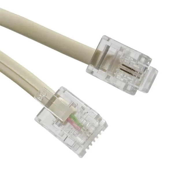 Telefon Kablosu 10 Metre 2 Pin Soketli ürün görseli 1