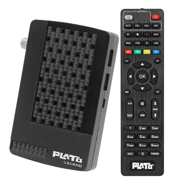 Plato Legend Çift Usb'Li Tkgs'Li Full Uydu Alıcısı ürün görseli 1