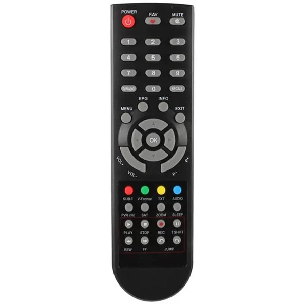 Sunny 14800 Uydu Alıcı Kumandası ürün görseli 1
