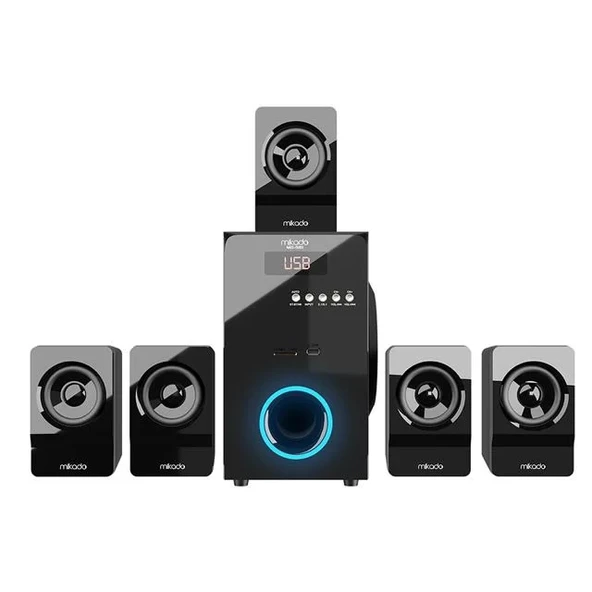 Md-581Bt 110W Usb/Sd/Fm/Bt Destekli 5+1 Ses Sistemi Hoparlör - Speaker ürün görseli 1