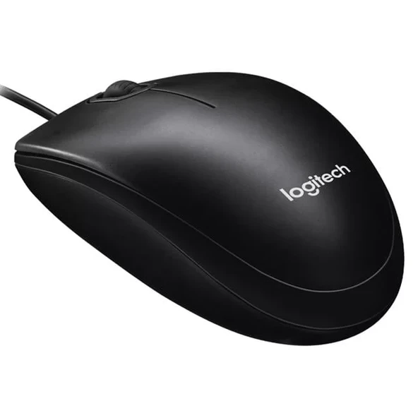 M100 1000Dpı Usb Kablolu Mouse Siyah 910-006652 - Resim 2