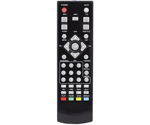 Mersat 13039 Full Minibox Uydu Alıcı Kumandası ürün görseli 1