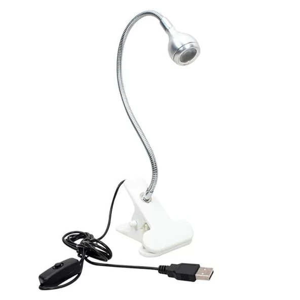 Cob Led 5 Volt Usb Beyaz Masa Lambası ürün görseli 1