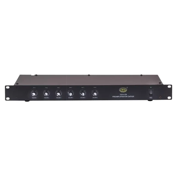 Westsound Tks-06 Preamplifikatör 6 Kanal Mikser Ünitesi ürün görseli 1