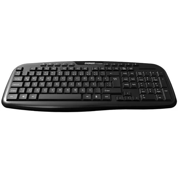 Kb-955 Siyah Usb Kablolu Q Standart Klavye - Resim 2