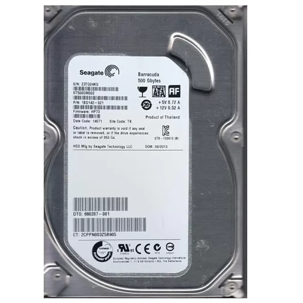 St500Dm002 St 500 Gb Sata Harddisk Refresh ürün görseli 1