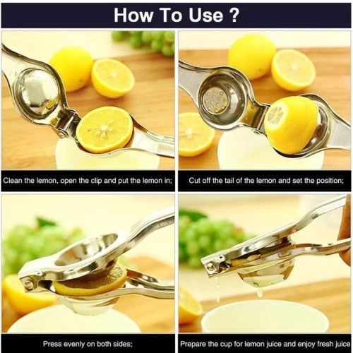 Paslanmaz Çelik Limon Sıkacağı - Resim 3
