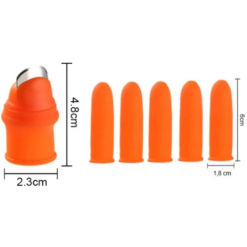 Baş Parmak Sebze Ayıklayıcı Set Kadın - Resim 2
