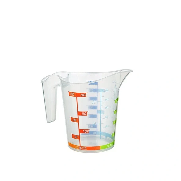 Ölçü Kabı Dereceli Renkli 1000 Ml + 300 Ml Set - Resim 3