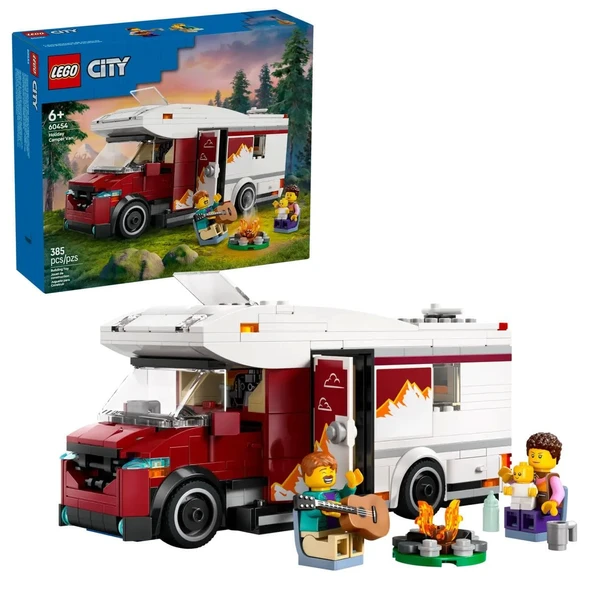 60454 Lego City Tatil Karavanı 385 parça +6 yaş ürün görseli 1