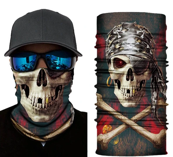 Motorcu Boyunluk Baf Buff Bandana 25X48 Cm Model 2 ürün görseli 1