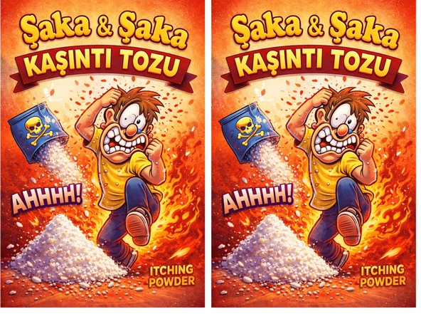2 Adet Kaşıntı Tozu Şaka Kaşıntı Tozu Eğlence Şaka Amaçlı Toz ürün görseli 1