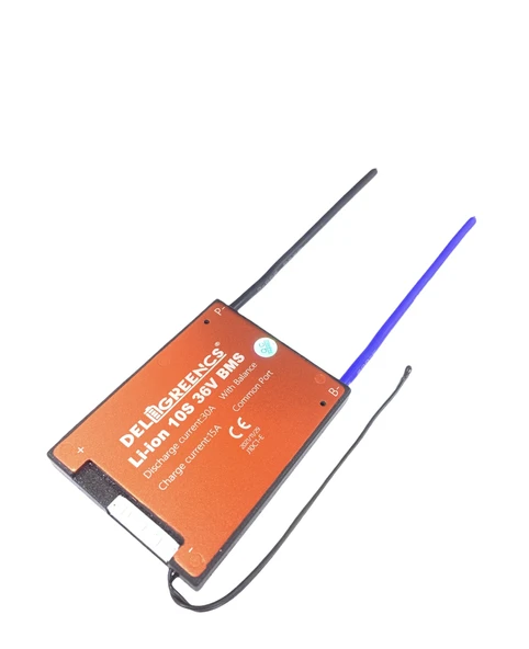 Deligreencs - 10S 30A Lı-Ion Bms Kartı Sensörlü Ortak Port ürün görseli 1