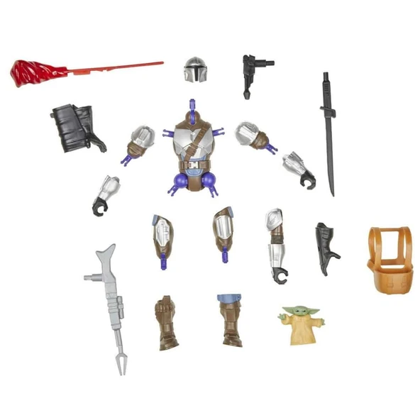 F9481 Star Wars Mixmashers Delüks Figür - Resim 6