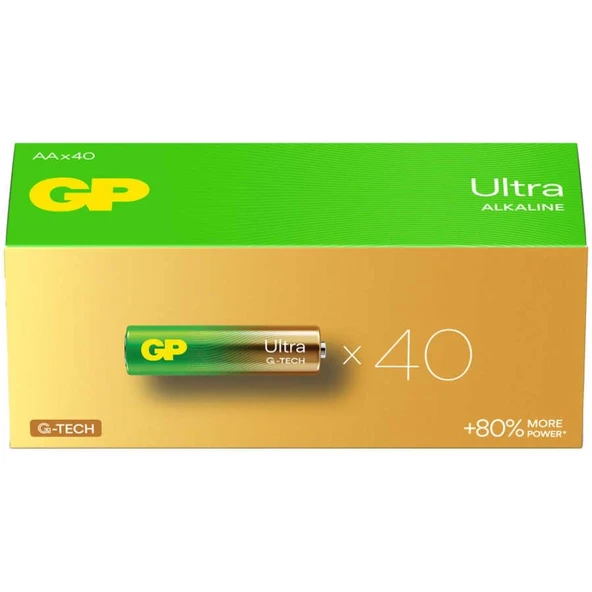 Gp Alkalin Aa Kalem Pil 40'Lı Paket ürün görseli 1