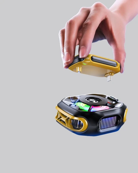 7 Kanatlı Vortex Fanlı Akıllı Telefon Soğutma Aparatı - Resim 5
