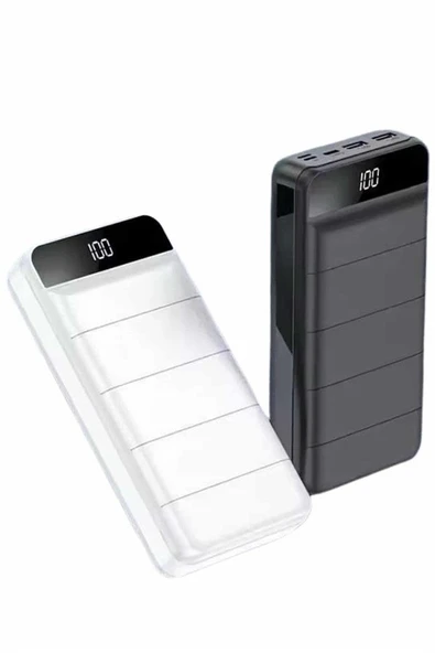 50.000 Mah Dijital Göstergeli Taşınabilir 4 Portlu Hızlı ürün görseli 1