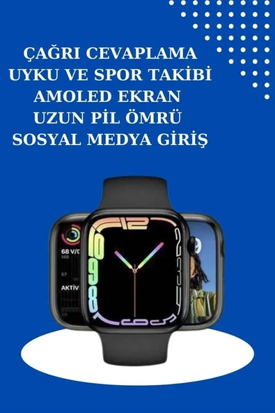 2025 Model Akıllı Saat 2.Nesil Tws Anc Özelliği Ekran - Resim 5