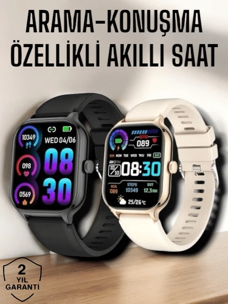 Suya Dayanıklı Akıllı Saat Gps, Adımsayar, Nabız & Takibi ürün görseli 1