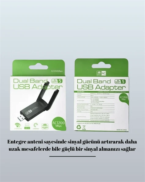 Ac1200 Usb Adaptör - Resim 4