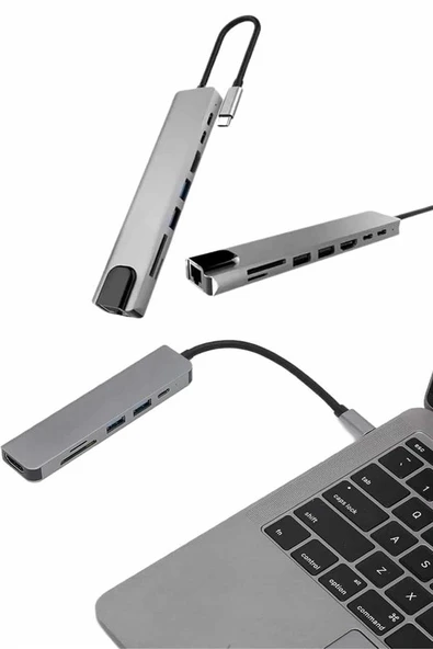 Çevirici Dönüştürücü Adaptör 3 In 1 To Hdmı Usb 3.0 ürün görseli 1