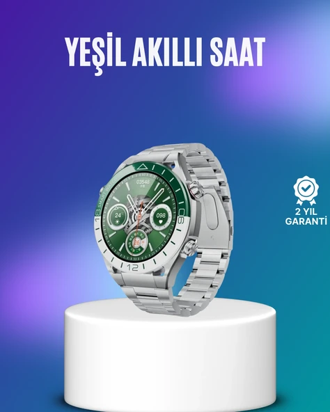 Harita Görüntüleme Özellikli Akıllı Saat 3 Kayışlı Fitness Takipli ürün görseli 1