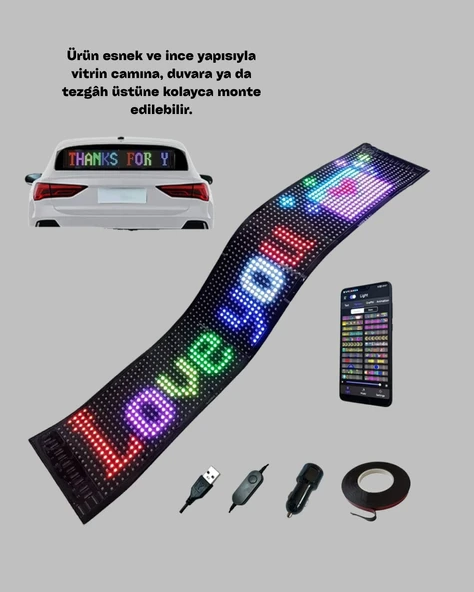 Rgb Led Panel Matrix - Resim 3