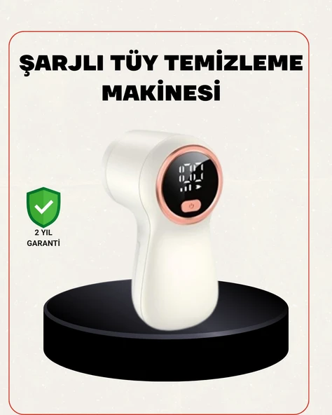 Şarjlı Tüy Temizleyici Paslanmaz Çelik Bıçaklı ürün görseli 1