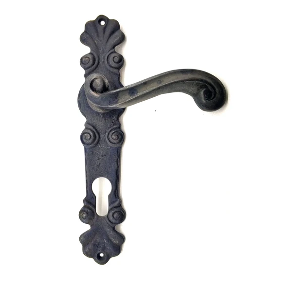 Antika Tarz Dekoratif Pirinç Okyanus Oda Kapı Kolu - 230X46 Mm, Oksit ürün görseli 1
