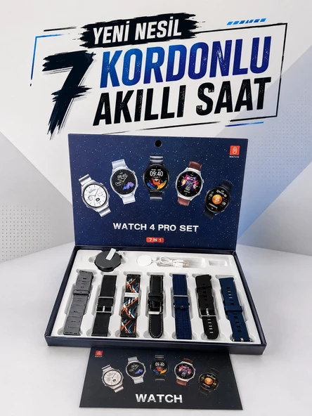 Yeni Nesil Akıllı Saat 2024 Model Uyku Takibi Bağlantılı ürün görseli 1