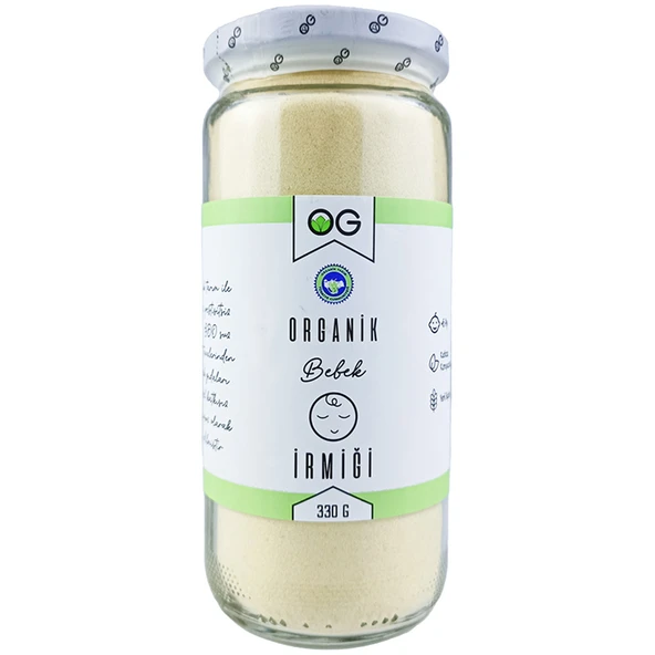 OG Natural Organik Bebek İrmiği 330 Gr ürün görseli 1