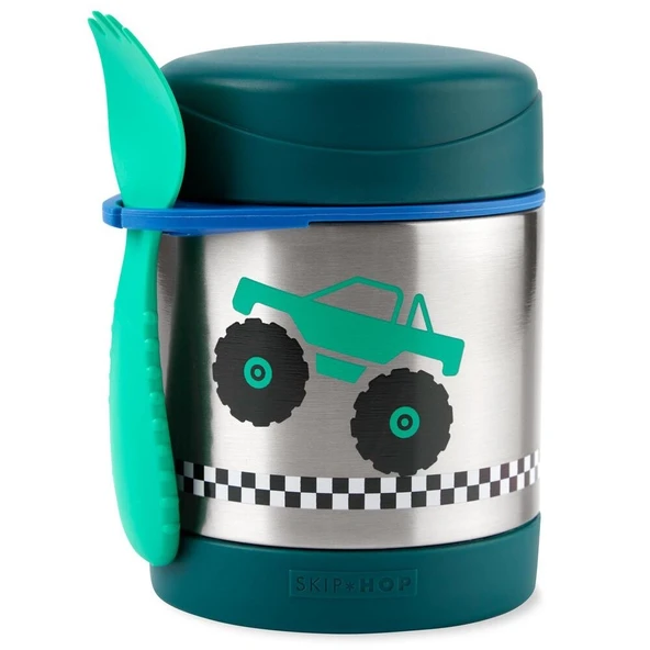 Skip Hop Zoo Paslanmaz Çelik Termos 325 ml Kamyon ürün görseli 1