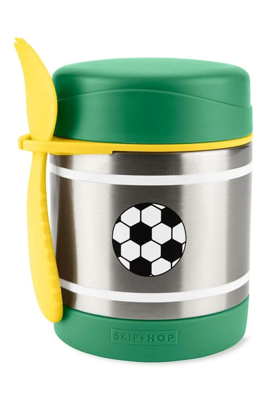 Skip Hop Zoo Paslanmaz Çelik Termos 325 ml Futbol ürün görseli 1