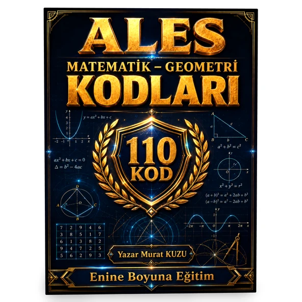 ALES Matematik  Geometri Kodları   110 Kod ürün görseli 1