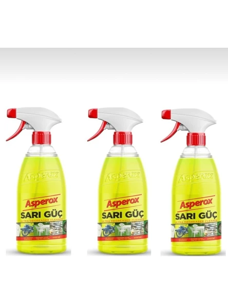 Asperox Sarı Güç 1000ml x 3 Adet ürün görseli 1